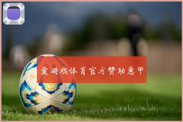 爱游戏体育官方赞助意甲