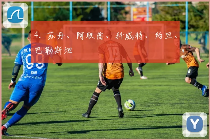 4. 苏丹、阿联酋、科威特、约旦、巴勒斯坦