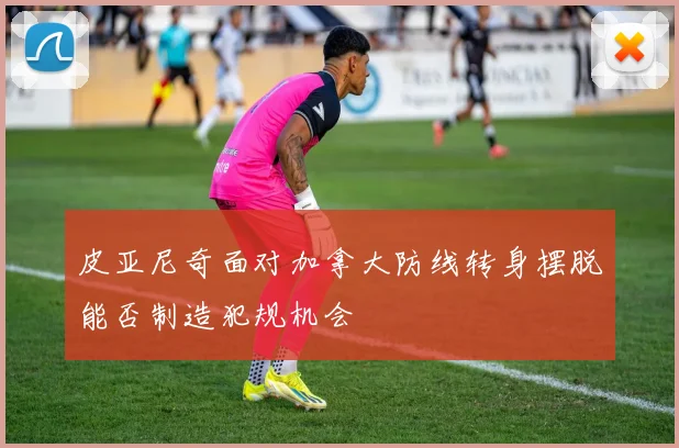 皮亚尼奇面对加拿大防线转身摆脱能否制造犯规机会